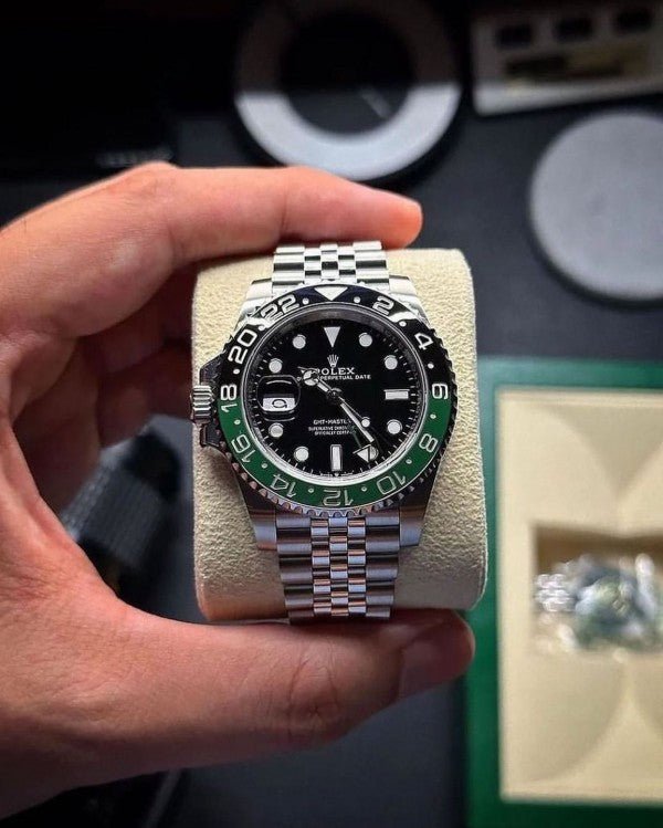 ROLEX GMT MASTER 2 LEFT HAND Quartz WATCH