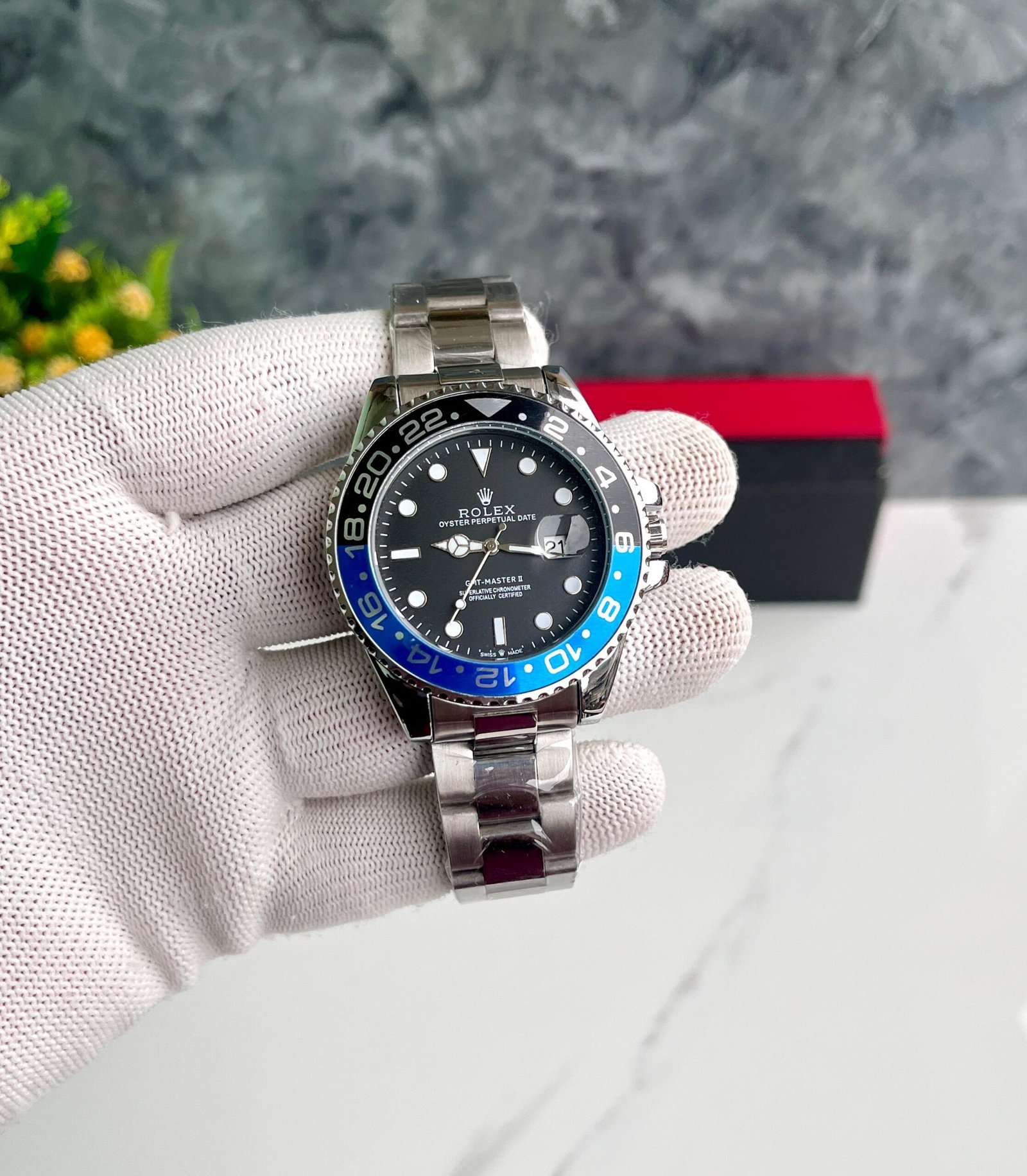 RLX GMT MASTER-2 LIMITED EDITION [BLACK / BLUE / SILVER] 0309025