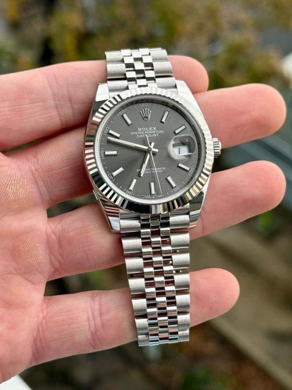 RLX DATEJUST [GREY / SILVER] 3009025