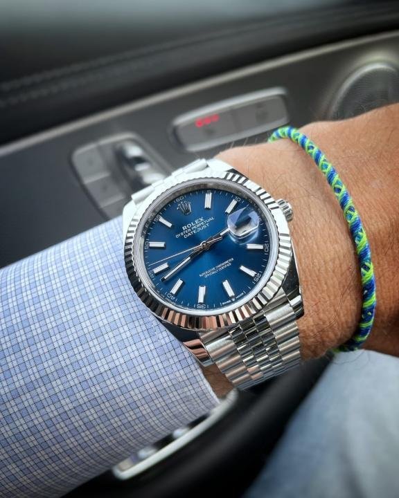 RLX DATEJUST [BLUE / SILVER] 3009025