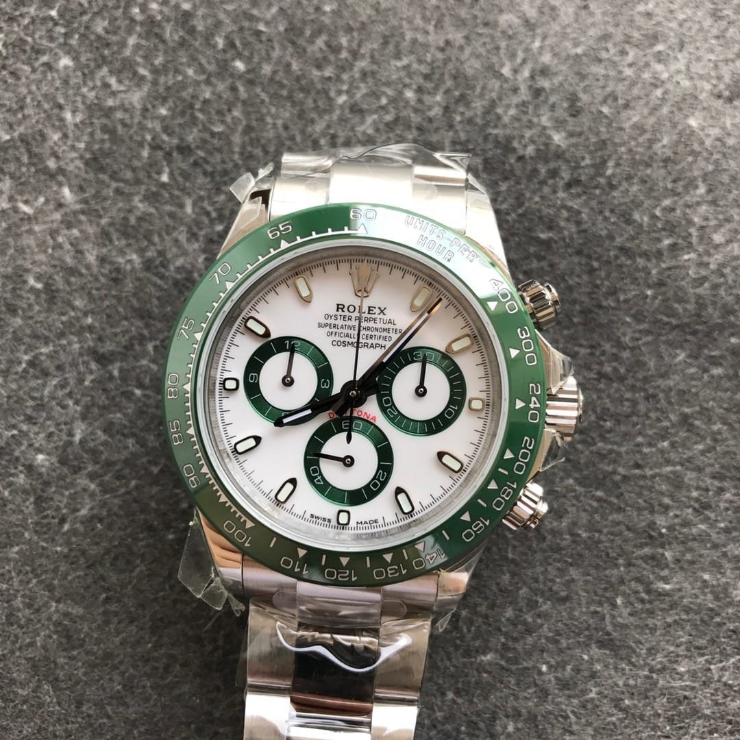 RLX DAYTONA [GREEN / WHITE / SILVER] 1509025