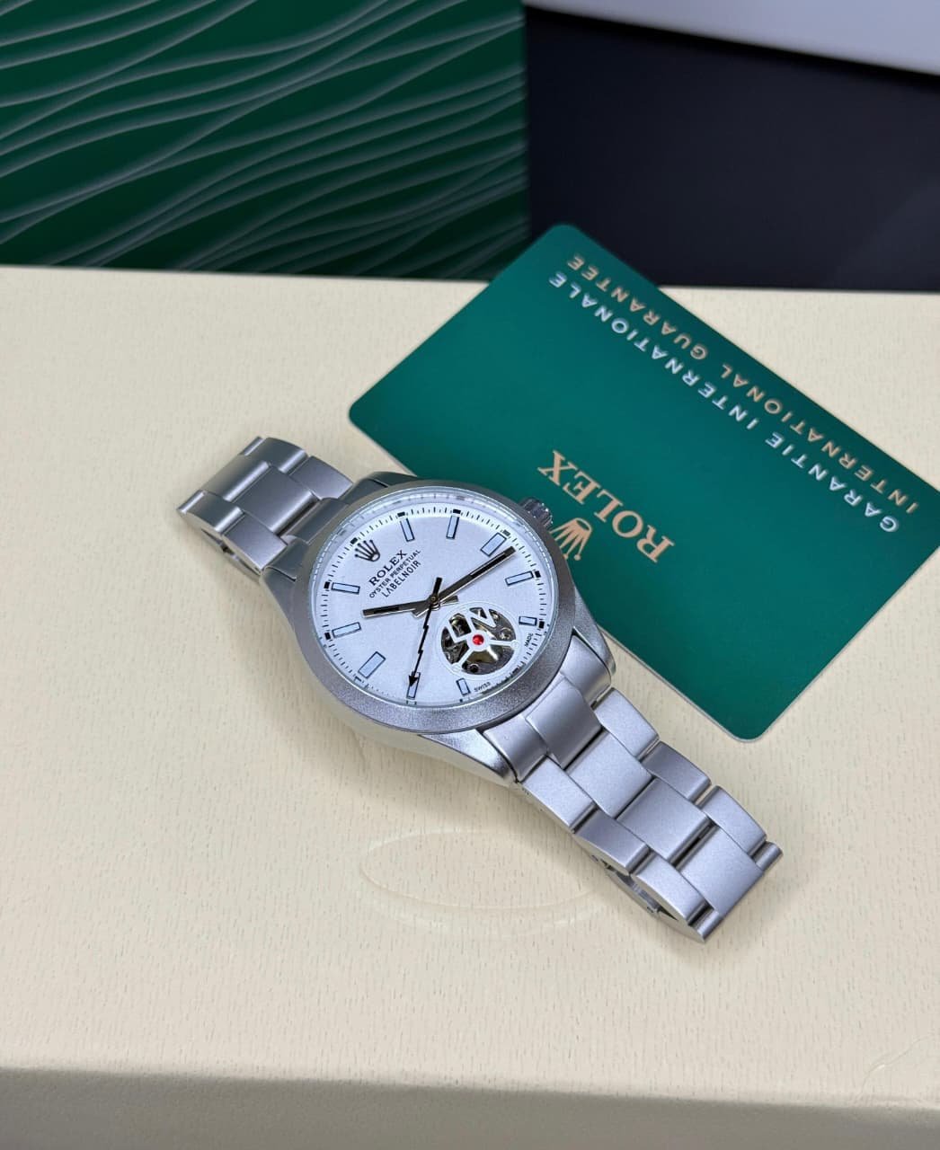 RLX LABEL NOIR [WHITE / SILVER] 2909025