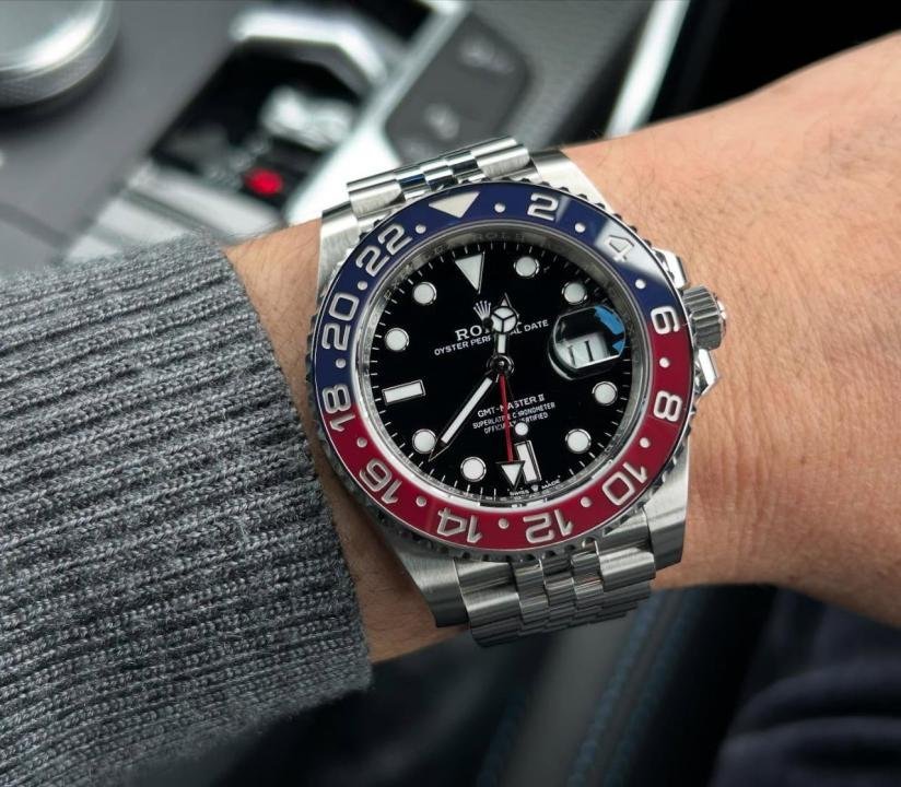RLX GMT MASTER II [BLACK / BLUE / RED / SILVER] 3009025