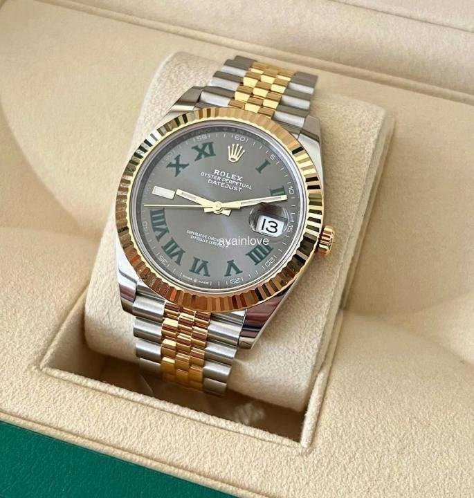 RLX DATEJUST [GREY / GREEN / GOLDEN / SILVER] 3009025